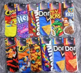 3D Baskı Karikatür Kadın Socks Ponpon kızlar uzun çoraplar kızlar animasyonlu ve 3D baskı yetişkin 12 inç spor çorapları 17 renkler4857084