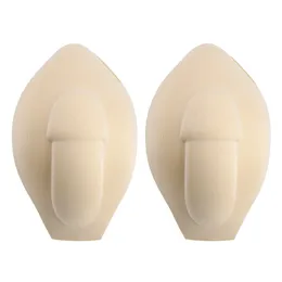 2Pcs Mens Penis Pouch Enlargement Pads Thick Sponge Foam Push Up Padded Breathable Enlarger Cushions Male Intimate Parts Padding