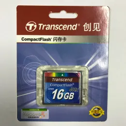 بطاقات 100 ٪ الأصلي transcend 400x CF CARD سعة حقيقية 16 جيجابايت بطاقات الذاكرة المهنية مضغوطة فلاش لكاميرا DSLR HD 3D الفيديو 16G