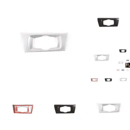 New for 3 Series E90 2005- 2011 2012 Head Lamp Switch Frame Cover Trim Decorative Stickers Interior Styling Accessories