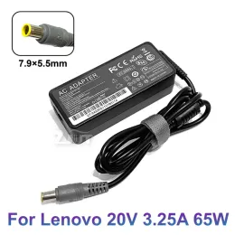 Adaptör 20V 3.25A 65W 7.9*5.5mm AC Dizüstü Bilgisayar Güç Adaptör Lenovo X201 X220 X230 E430C B490 B590 V580 SL410 SL510 SL510K T510I