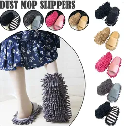 Slippers 1 Pair Washable Microfiber Dust Mop Lazy Quick Floor Home Tools Bathroom Shoes Cleaning Slipper Cleanning Cle A1A1