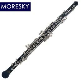 Moresky Professional C Key Oboe 반자동 스타일 Cupronickel Nickelplate Moresky Oboe S11