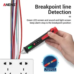 Digitala spänningsdetektorer 12-1000V AC/DC Icke-kontaktpenna Testermätare Volt Current Electric Test Pencil VC1010 Pen