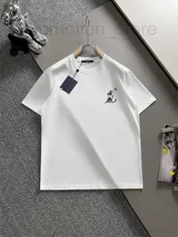 Men's Plus Tees & Polos designer Summer Brand Commemorative Edition Letter Printed Pure Cotton Versatile Casual and Women's Short Sleeve Round Neck Couple T-shirt CL19