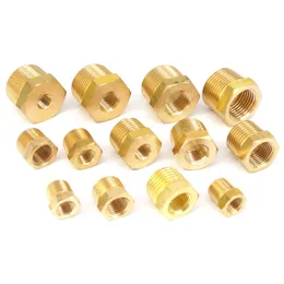 1/4 "3/8" 1/2 "3/4" NPT BSPT masculino a feminino Redutor de linhas de lixo Bucha Reduzindo o adaptador de acoplador de ajuste de tubo de redução 229psi