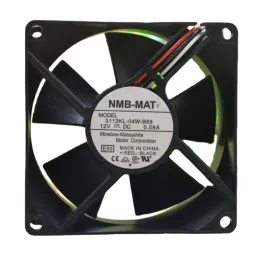 PADS NMBMAT 3112KL04WB69 8CM 8032 12V 0.58A Top Soğutma Fanı 80*80*32mm için yeni fan CPU Radyatör