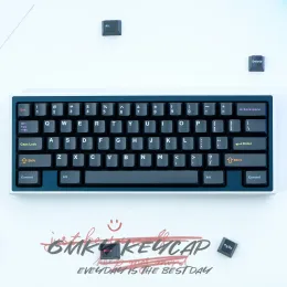 Accessories GMKY CODE FARMERS Keycaps Cherry Profile DOUBLE SHOT ABS FONT PBT Keycaps ABS Font for MX Switch Mechanical Keyboard