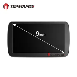 TOPSOURCE CAR DVR 9 Zoll 1G/16G Android 6.0 Dash Cam Full HD 1080p Video Recorder Kamera GPS -LKW -Fahrzeugnavigation