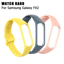 Новый мягкий силиконовый ремешок для Samsung Galaxy Fit 2 R220 Sports Smart Bracelet Band Замена для Samsung Galaxy Fit2 SM-R220