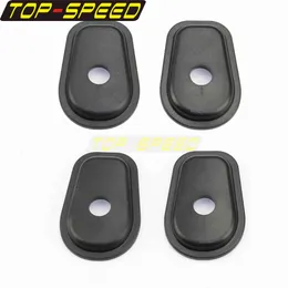 Front Rear Turn Signal Indicator Spacer Adapter Refill Plate for Kawasaki Z250 Z300 Z750 Z800 Z1000 Z1000SX Z750S SL 2005-2018