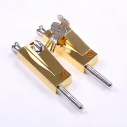 1Set Heavy -Duty -Türschrauben Frühlingsriegel Schieber Drehungstür Sicherheitsschloss für Hotelbüro Bulde Puffer Möbel Hardware