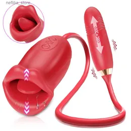 Inne przedmioty dla zdrowia, lizanie języka wibrator telesowy dla kobiet sutki stymulator łechtaczki miłość pchnięcie masażera wibrująca dla dorosłych zabawki l410