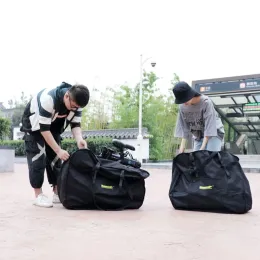 Borsa per bici da bici a prova di bici pieghevole per bici da bici da esterno Adatto per la spedizione di trasporto aereo per auto in treno