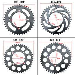 Мотоциклетные аксессуары 35T/37T/39T/41T/43T/45T/48T для Yamaha XV250 V Star 1989-2018 XV240 Virago 1989 Gear Fit 420 Цепи 428 C