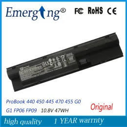 Baterias 10.8V 47WH nova bateria original para laptop para HP Probook 440 450 445 470 455 G0 G1 FP06 FP09 H6L26AA H6L27AA