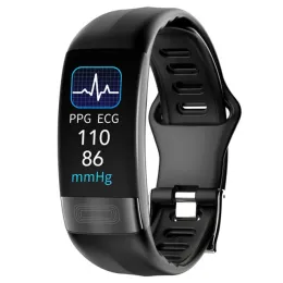 リストバンド2023 New SmartBand P11 Plus ECG Smart Band Watch Heart Riton PPGブレスレット血圧防水リストバンドXiaomi