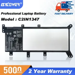 Batteries SKOWER Laptop Battery For Asus X555 X555L X555LA X555LD X555LN X555MA Series C21N1347 38Wh + Free Tools