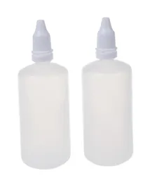 Pacchetto di 50 bottiglie di contagocce in plastica LDPE BOTTIGLIE ECCHI Liquido Nuovo Capacità 100 ml di 100 ml261J4932913