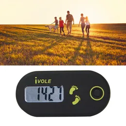 Simple Great Step Walking 3D Digital Pedometer ABS Step Tracker Multi-purpose for Running