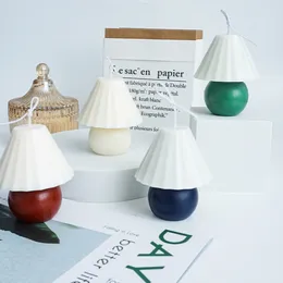 Mini bordslampa ljus mögel diy handgjorda ljus gör leveranser pc akryl mögel heminredning gåva