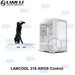 Towers lancool 216ケースファンLAN2161用のlian li argb controlususbモジュール（マザーボードにはさらに2 USB 3.0ポートが必要です）