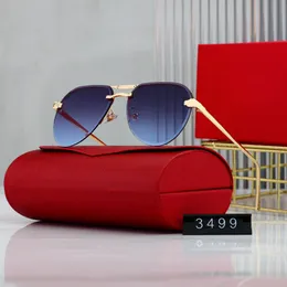 Luxusdesignerin Sonnenbrille Mode Sonnenbrille Mann Frauen Goggle Beach Sonnenbrille Retro Grenzlose Leoparden Design Outdoor erscheinen dünne Sonnenbrillen UV400 mit Kasten