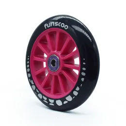 Ruote da 125 mm da 24 mm per scooter per 2 ruote scooter per pattinaggio pattinaggio pattini in linea scarpe ruedas 125 pneumatico 88a durevole PU 2 PC/lotto