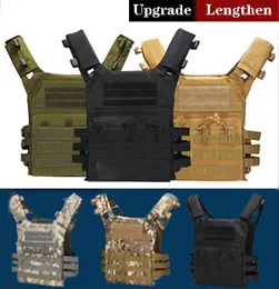 Allungata aggiornata JPC Tantica Armatura MOLLE Plate Carrier Gestenza militare Allenamento per la caccia per la caccia Paintball Airro