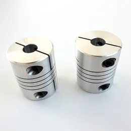 2pcs Aluminium 20x25mm Hole 5/6/6.35/8/10mm Coupler Flexible Spring Shaft Coupling CNC Stepper Motor Encode