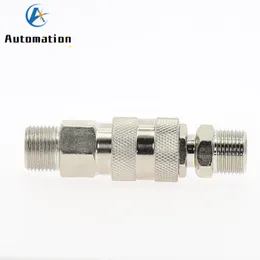 Ajuste pneumático European Standard Euro Tipo 1/4 3/8 1/2 Misho Thread Conector de acoplamento rápido Couplador para compressor de ar