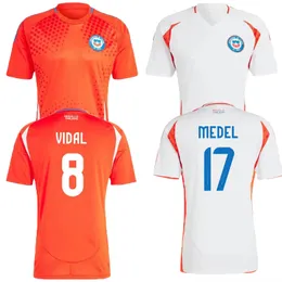 2024 2025 ZL Soccer Jerseys NUNEZ VIDAL ALEXIS MEDEL VALDES MENDEZ SUAZO CH.ARANGUIZ BRERETON DIAZ ECHEVERRIA ARAVENA national team 24 25 football men shirt