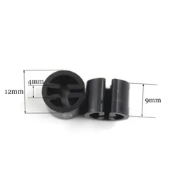 20 Pcs Plastic Number Size Markers Height 9.5mm Dia.12mm Hanger Tag Size Dividers For Boutique Printed Black Tag White Sizers