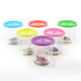 10 Stück/Set kleiner Fischtank -Quallen -Tassen Clear Mini Container Betta Fisch verdickte Plastik -Plastikbecher für kleine Haustiere