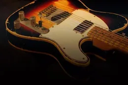 Custom Shop Limited Edition Masterbuilt Andy Summers Tribute Relic Aged Electric Guitar Vintage Sunburst Färdig3843623