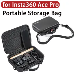 Accessoires Umhängetasche für Insta360 ACE Pro/Ace Tragbare Speichertasche Schwarze Actionkamera Handtasche für Insta360 Ace Pro/Ace Bag Accessoires