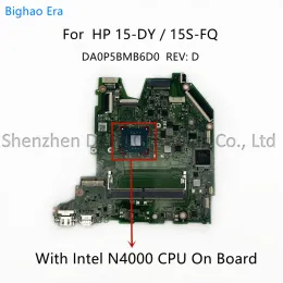 Moderkort för HP 15DY 15SFQ 15DY0015DS Laptop Motherboard med Intel N4000 CPU DDR4 DA0P5BMB6D0 Mainboard 100% Ny Original Fulltestad