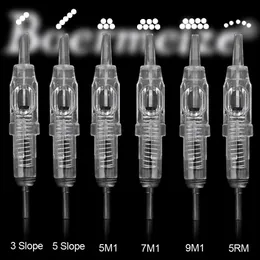 5RM Cartridge Needles Disposable Sterilized Tattoo Permanent Makeup Needles Tips for Eyebrow Lip Assorted Sizes Cartridge Needle
