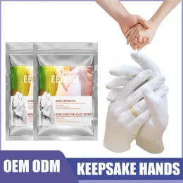 3D Hands Mold Casting 50g Kit Clone Powder Model Powder Couple Hand Model Day Baby Print DIY Valentine's Foot Model 3D Hand O9Y5