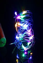 Fast delivery 20 LED Mini Bottle Stopper Lamp String Bar Decoration String Light Colorful Light Earth Color Full high brightness L3813622