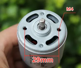 RS-775 DC 12V-24V High Speed Power Large Torque Double Ball Bearing Drill&Screwdriver/Garden Electric Tools Motor Cooling Fan