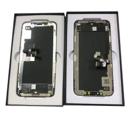 소프트 GX LCD Pantalla 디스플레이는 iPhone X XS XSMAX 용 AMOLED AMOLED 12 12PRO 12MINI 13 11PROMAX 12PROMAX 디지타이저 터치 스크린 True Tone