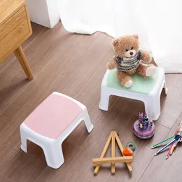 Plastik verdicken Heimhocker Lowhool Wohnzimmer Schuhbank Sitz Kinder Kinder kreative Geburtstagsgeschenke 3 Farben