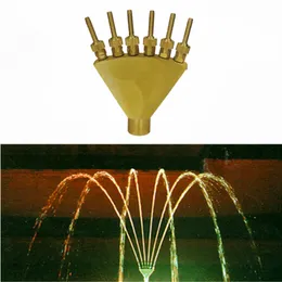 1 "1.5" النحاس الزهر النحاس من فوهات نافورة الفوهات.