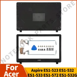 Cases New Laptop Parts For Acer Aspire ES1523 ES1532 ES1533 ES1572 ES1532G LCD Hinges/LCD Back Cover/LCD Front Bezel Hinges Black