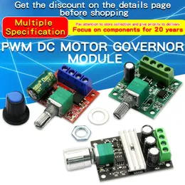 1PCS 5A PWM 6V 12V 24V DC 모터 속도 컨트롤러 모듈 DC-DC 5V-35V 조정 가능한 속도 조절기 제어 주지사 스위치 1.8-12V