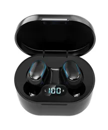 E7S TWS Wireless Ohrhörer Bluetooth 50 Rauschunterdrückung wasserdichte LED -Anzeige Bildschirm Inar Gaming Headset Stereo Ohrhörer6778054