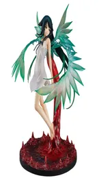 Япония Saya no UTA Аниме фигуры Saya Green Wings 26см Сексуальная девушка фигур