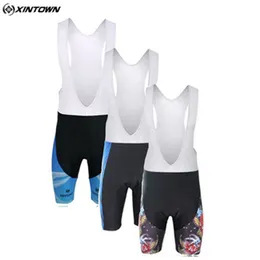 Xintown Team Outdoor Men's Outdoor ROPA Ciclismo Ciclismo 3D shorts esportivos de bicicleta BiB Bike curto Tamanho apertado S-3xl