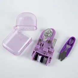 Home Travel Sewing Kit Box Exquisites und tragbares Mini Tragbares Nähkit Nadel Nähkasten Nähwerkzeuge